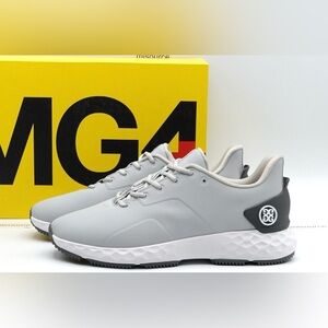 G/FORE Sz 11 MG4+ Waterproof Spikeless Golf Shoes in Nimbus Gray Orig $200